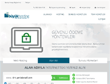 Tablet Screenshot of buyukhosting.com